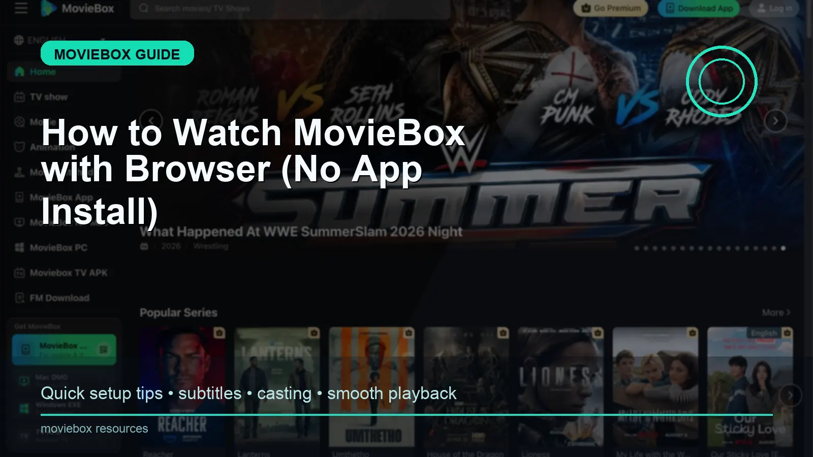 Step 1: Connect devices to same network